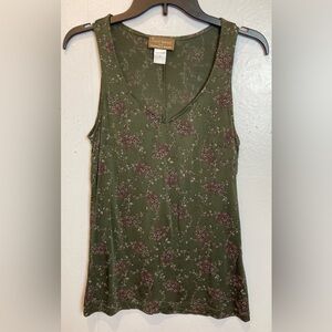 Isabel Marant for Monoprix & Prisunic Top Womens 3 Floral Paisley Tank Blouse